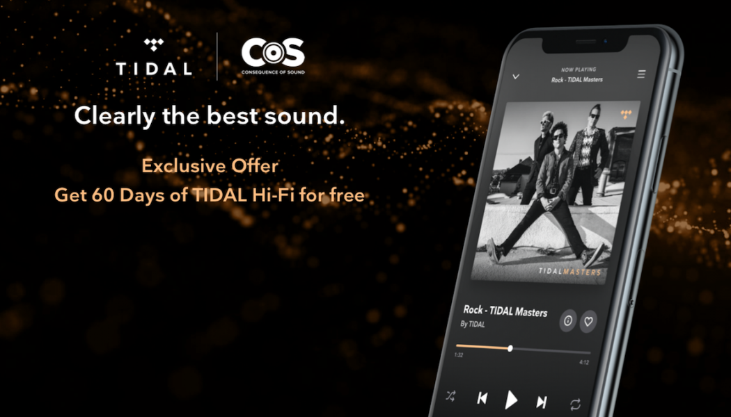 TIDAL HiFi Offering Free 60-Day Subscription to the Best Streaming Audio Experience