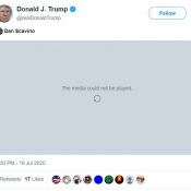 Twitter disables video in Trump retweet after Linkin Park files copyright complaint