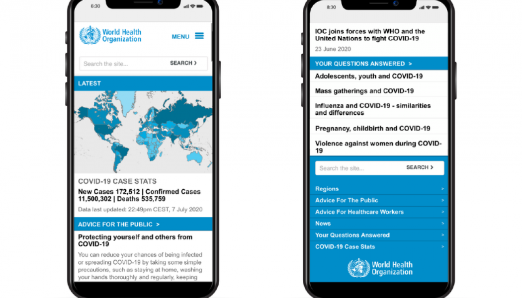 WHO Partners with Facebook to Provide Data-Free COVID-19 Info
