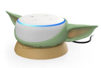 Who wouldn’t want their Echo Dot to look like Baby Yoda?