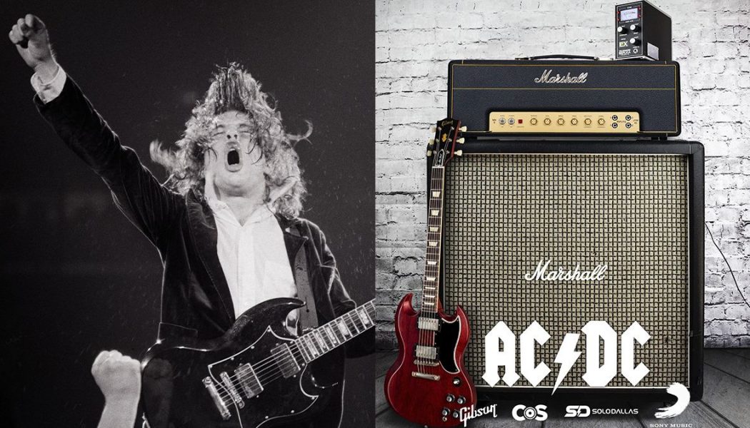 Win an AC/DC Guitar Rig Just Like Angus Young’s from Back in Black