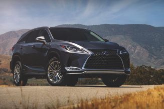 2021 Lexus RX SUV Is Partially Redacted By Black Line Special Edition
