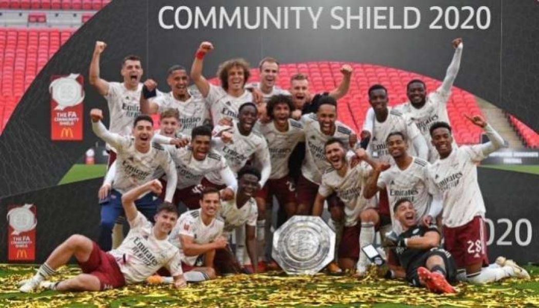 Arsenal beat Liverpool on penalties to lift FA Community Shield