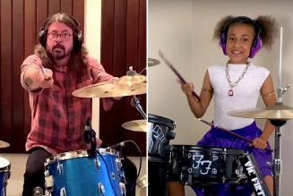 Dave Grohl and 10-Year-Old Nandi Bushell Face Off in Drum Battle: Watch