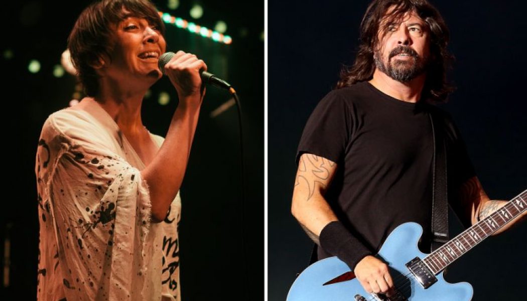 Dave Grohl Joins Inara George For New Version Of “Sex In Cars”: Stream