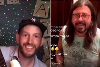 Dave Grohl Surprises Superfan on Instagram Live, Jams Dire Straits’ “Money for Nothing”: Watch