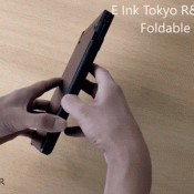 E Ink demos a folding e-reader that can also take notes