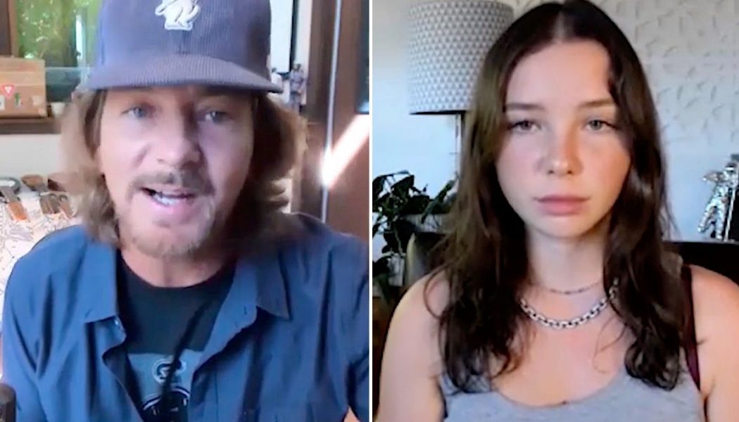 Eddie Vedder Guests on Lily Cornell’s Mental Health Web Series: Watch