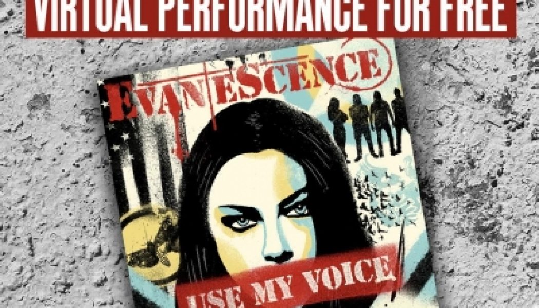 EVANESCENCE Partners With HeadCount For Campaign To Promote Voter Registration And Easy Access To Voting
