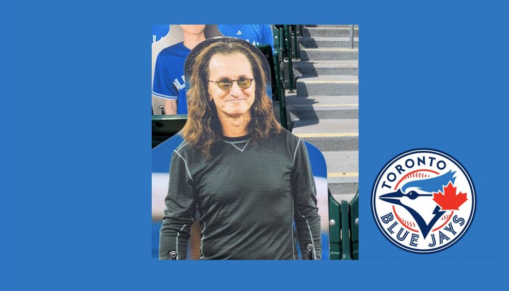 Geddy Lee Is Closer to the Heart of Toronto Blue Jays Game, Thanks to Cutout of Rush Legend