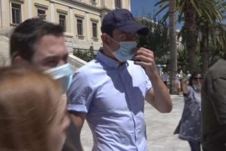 Harry Maguire avoids questions after appearing in court over Mykonos ‘fight’