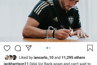 Kalvin Phillips and Luke Ayling react as 23y/o signs new Leeds deal