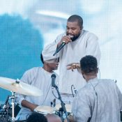 Kim Kardashian Joins Kanye West For Sunday Service in Wyoming