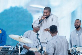 Kim Kardashian Joins Kanye West For Sunday Service in Wyoming