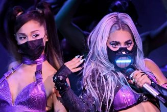 Lady Gaga and Ariana Grande Perform “Rain on Me” at 2020 MTV VMAs: Watch