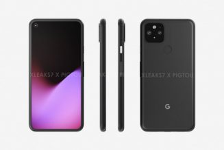 Leaked Google Pixel 5 renders show dual rear camera and fingerprint sensor