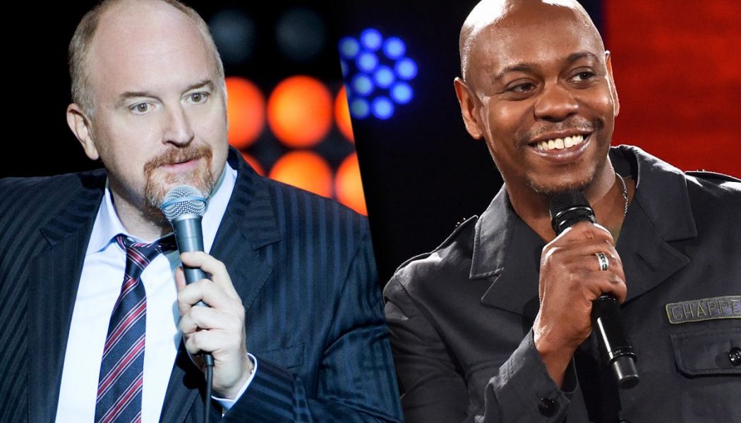 Louis C.K. Joins Dave Chappelle for Socially-Distant Standup Show