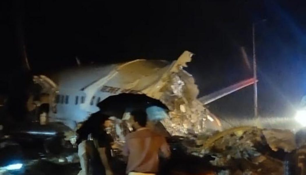 Many feared dead as Indian plane crashes