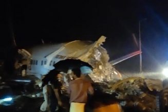 Many feared dead as Indian plane crashes