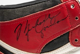 Michael Jordan’s Game-Worn Air Jordan 1 “Shattered Backboard” Sells For Record $615K