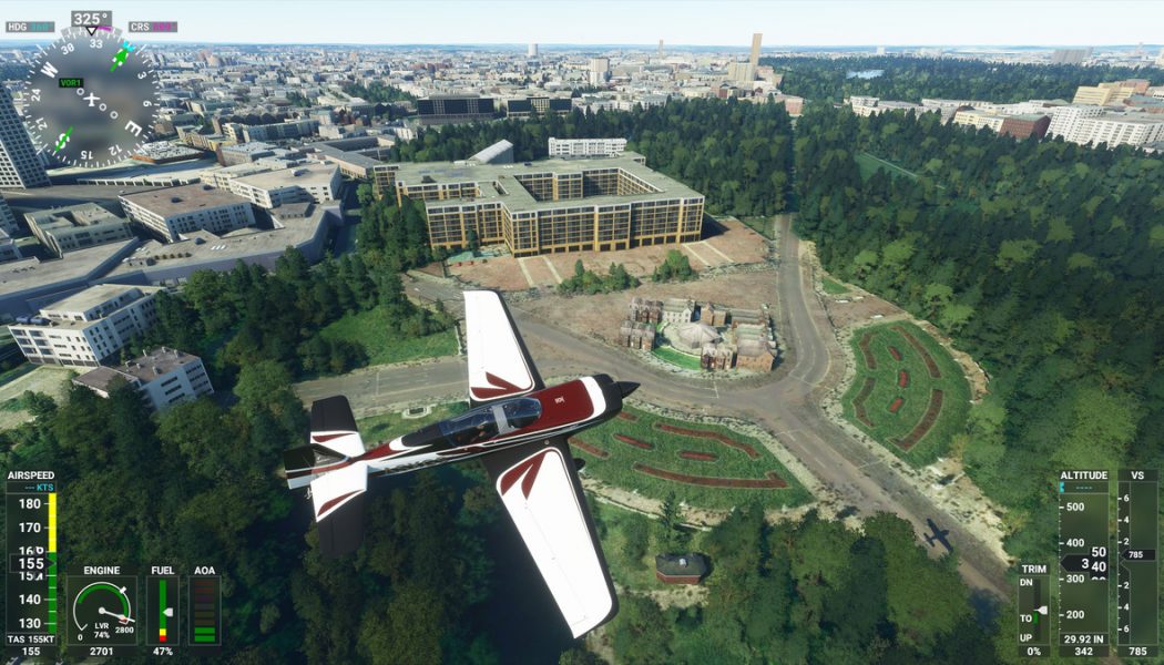 Microsoft Flight Simulator has some amazing bugs, glitches, and mountain-high obelisks