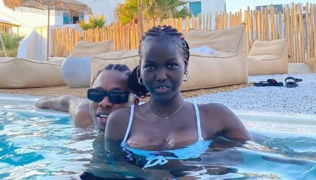 Runtown celebrates 31st birthday with his supermodel girlfriend in Greece