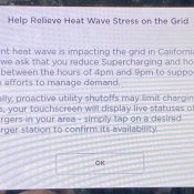 Tesla owners in California asked to reduce charging because of a heatwave