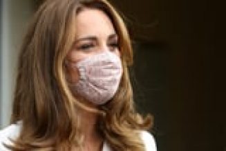 The Duchess of Cambridge Wore a Face Mask From One of Princess Charlotte’s Favourite Designers