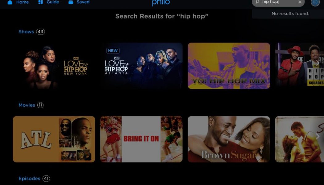 The Philo Streaming Network Adds TV One To Its Channel Lineup