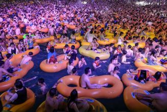 Thousands Turn Out for EDM Concert in Wuhan, China