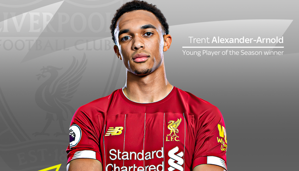Trent Alexander Arnold wins Premier League Young Player of the Season award
