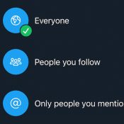 Twitter is letting all users limit replies to their tweets on iOS