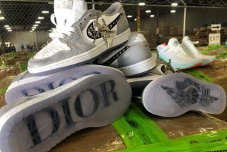 U.S. Customs Confiscates 1,800 Pairs of Bootleg Dior x Air Jordan 1’s