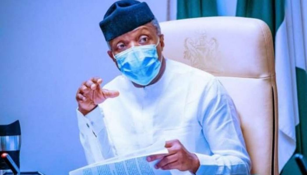 VP Osinbajo: CAMA issues can be addressed through amendment by National Assembly