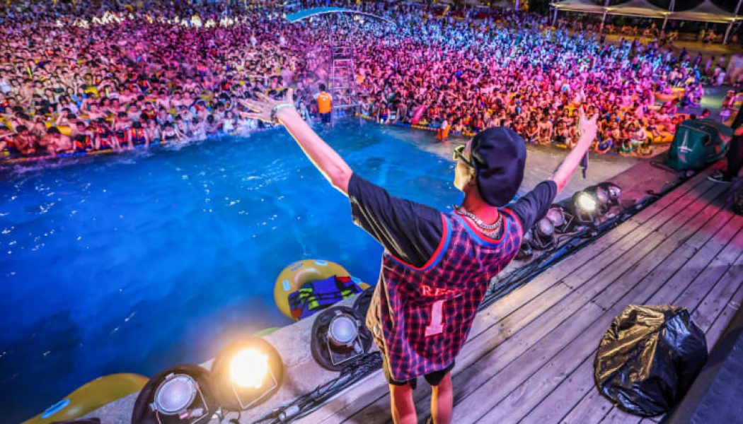 Wuhan, China Pool Rave Attracts Thousands in City Where COVID-19 Was First Identified