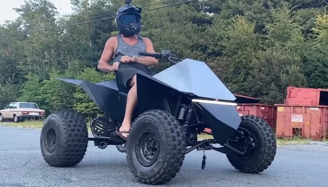 YouTuber Builds the Cyberquad That Tesla (Probably) Won’t