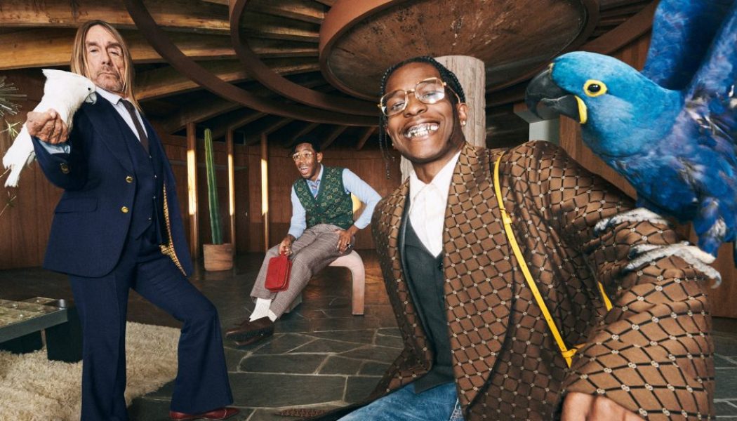 A$AP Rocky, Tyler The Creator And Iggy Pop Star In New Gucci Menswear Campaign