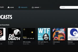 Amazon Music now has podcasts