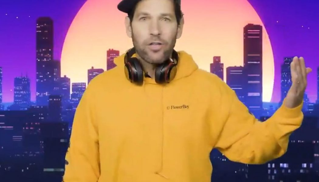 And now, a message from Paul Rudd about masks