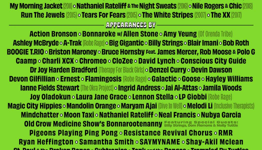 Bonnaroo Announces Lineup for Upcoming Digital Edition, “Virtual ROO-ALITY”