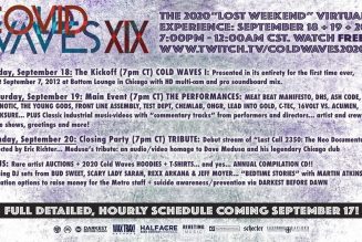 Cold Waves Industrial Fest Goes Virtual with Meat Beat Manifesto, Members of Front 242, Ministry, NIN, and More