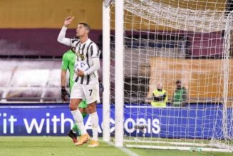 Cristiano Ronaldo double earns 10-man Juventus a draw
