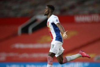 Crystal Palace’s Wilfried Zaha explains Jordan Ayew penalty swap against Manchester United