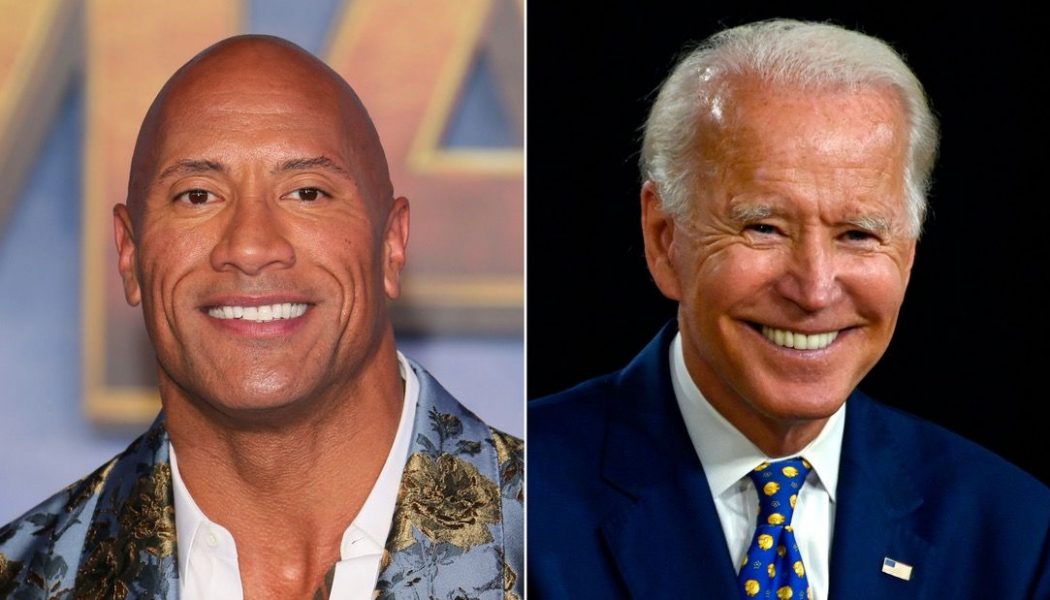 Dwayne Johnson Endorses Joe Biden for President