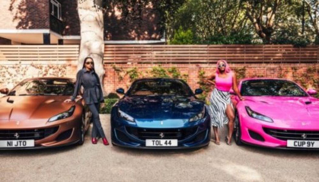 Femi Odetola buys 3 Ferrari Portofino for his daughters DJ Cuppy, Temi and Tolani
