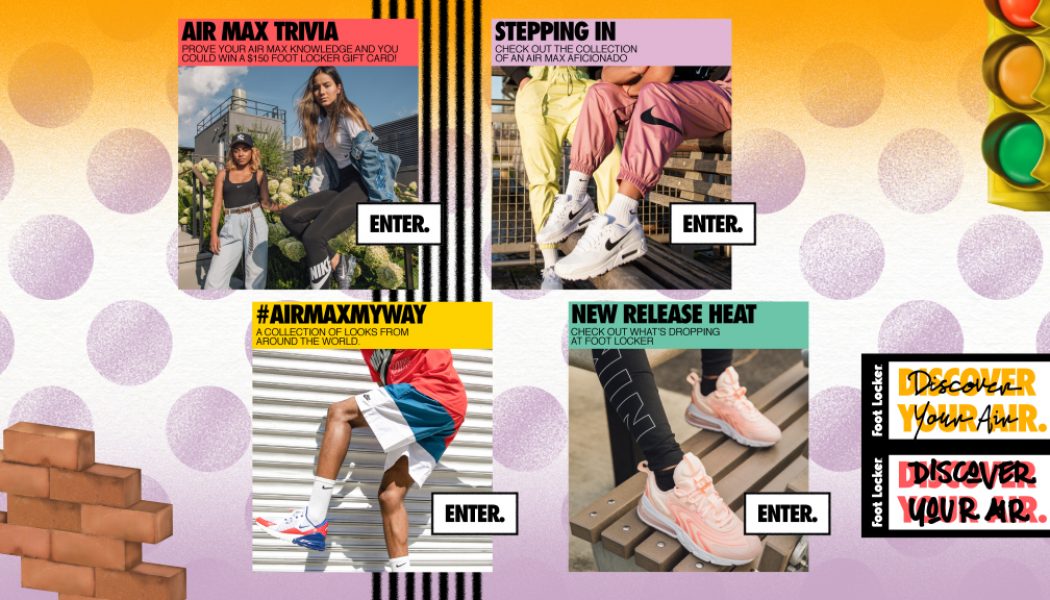 Foot Locker Launches The Endless World of Air Max Hub
