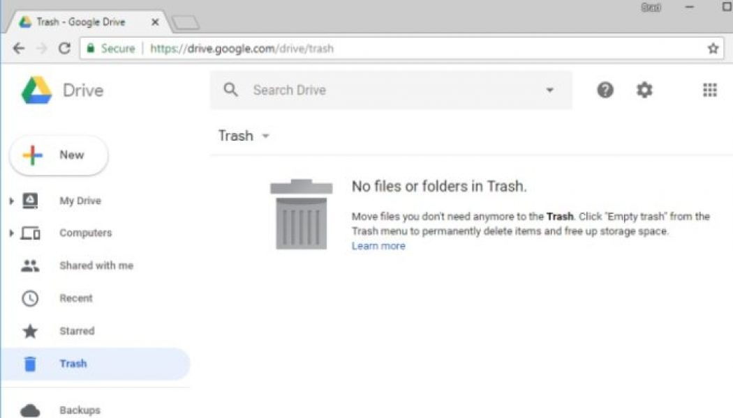 Google Drive to Automatically Delete Trashed Files