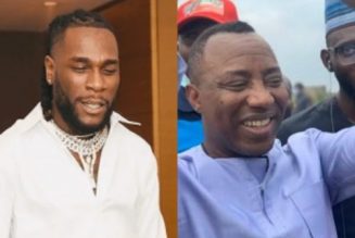 ‘I don’t trust you’ – Burna Boy tells Yele Sowore