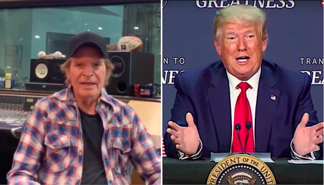 John Fogerty Mocks Donald Trump’s “Confounding” Choice of “Fortunate Son” at Rally