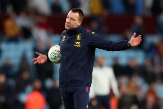 John Terry sends 3-word message to player after Aston Villa exit